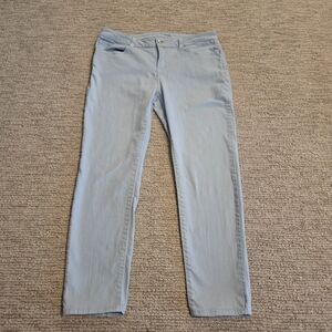 Michael Kors 10 baby blue jeans